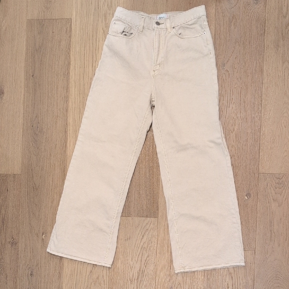 BDG Denim - BDG Cream Wide-Leg Pants